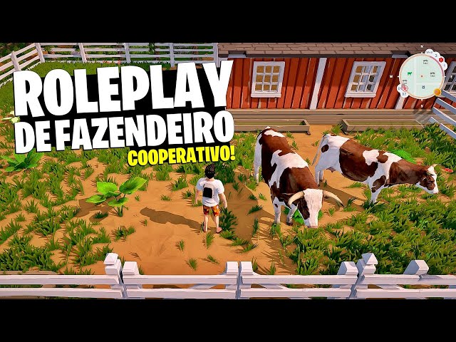 Novo Jogo de Fazenda com Multiplayer - Ranch Simulator (GAMEPLAY/PORTUGUÊS/ PC) 