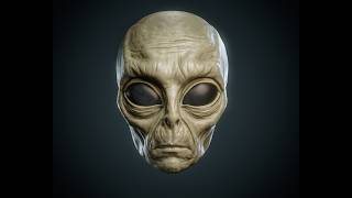 Alien Man Mask 3D Print Model
