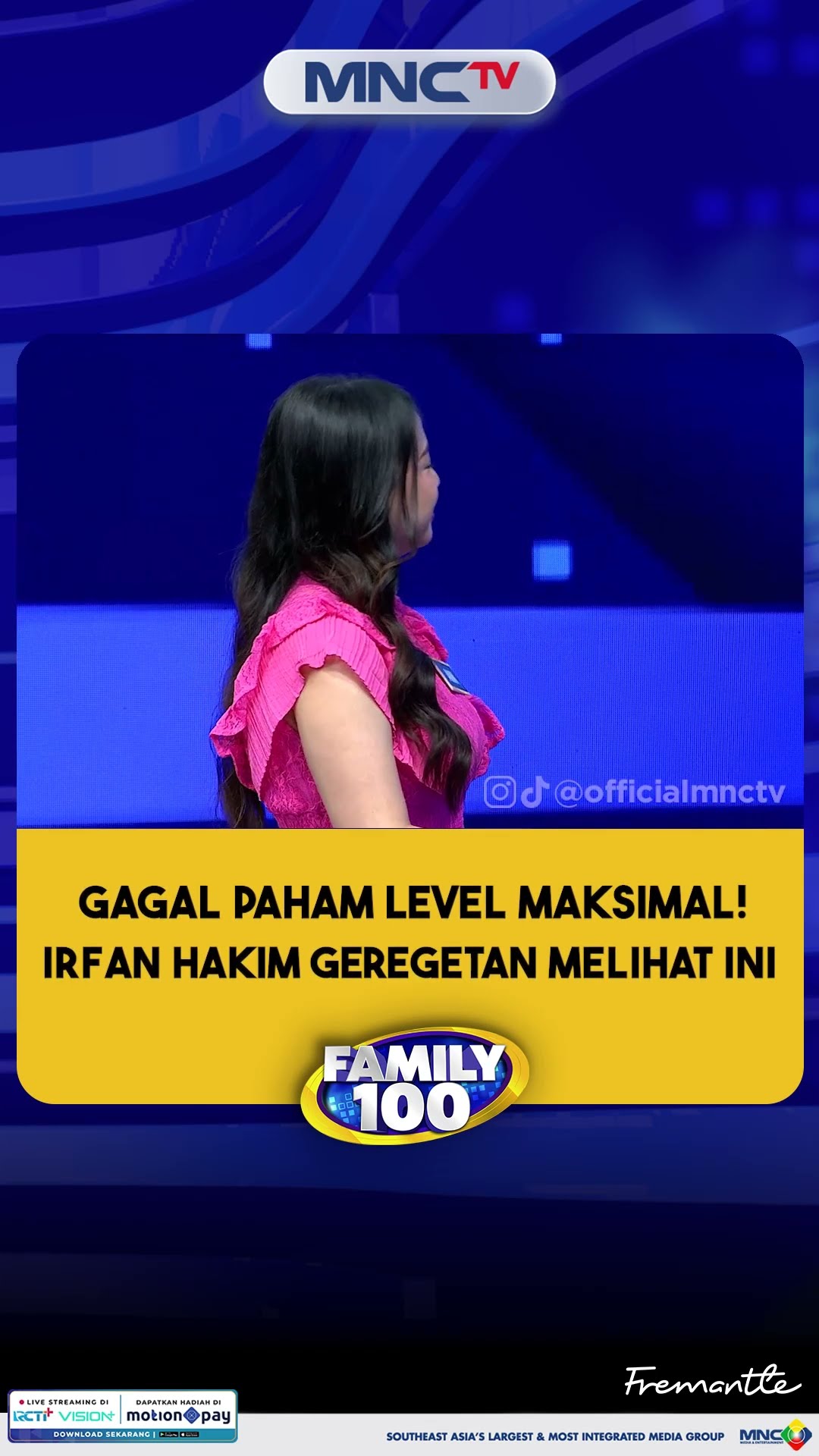 CLUE UDAH DI DEPAN MATA, TAPI MASIH AJA GAGAL JAWAB DI FAMILY 100