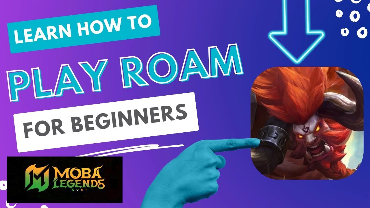 [English] Learn how to play Roam in MOBA MLBB for beginners | Gameplay 