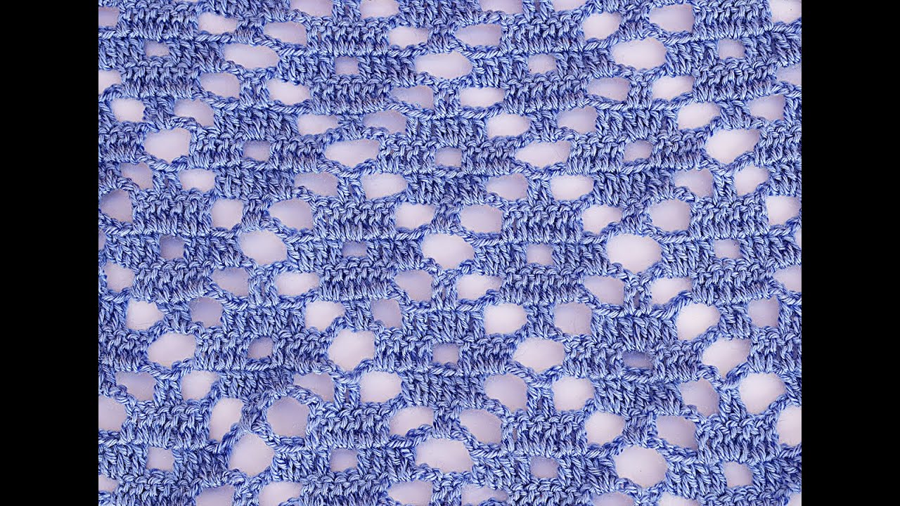 Punto a crochet para blusas y faldas #crochet #ganchillo