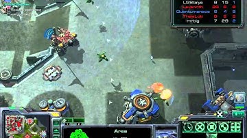 SC2 FFS Event82 Game 3 Part 5/5 (Catalyst : Cityscape Modded)