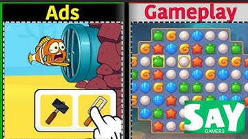 Fishdom - ads Vs reality # part 1 gameplay walkthrough