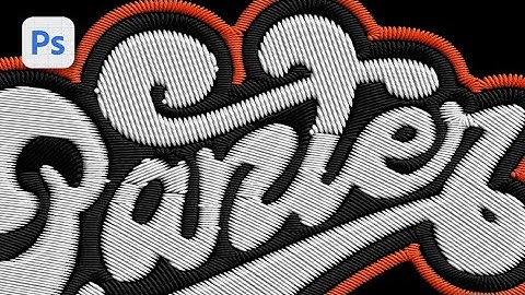 Create Embroidered Patch Logo Mockup In Photoshop Beta!