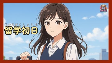 🇯🇵18歳で日本へ！私の留学初めてドキドキ体験｜🎌日本初日 – 私の留学物語