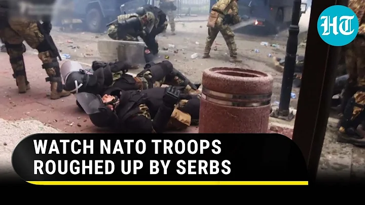 U.S.-led NATO troops chased, beaten with sticks by Serbs in Kosovo | Dramatic Footage Goes Viral - DayDayNews