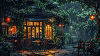 Soothing Rain Ambience ☔ Coffee Shop ☕ Lofi Vibes - Lofi Hip Hop [ Deep focus study/work/relax ]