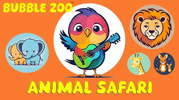 Animal Safari - Bubble Zoo - New Kids Songs and Nursery Rhymes