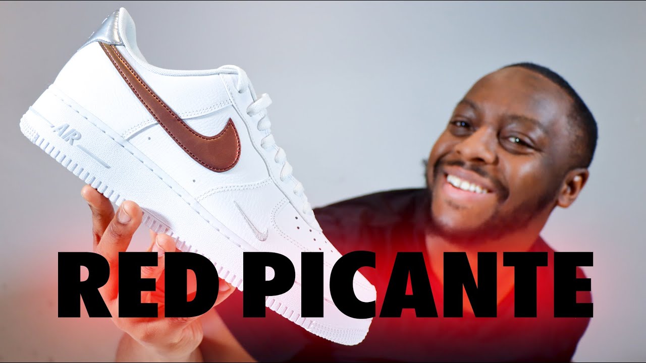 Nike Air Force 1 '07 Picante Red Review& On foot 