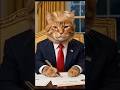 Donald Trump x Cat #shorts #cat #donaldtrump