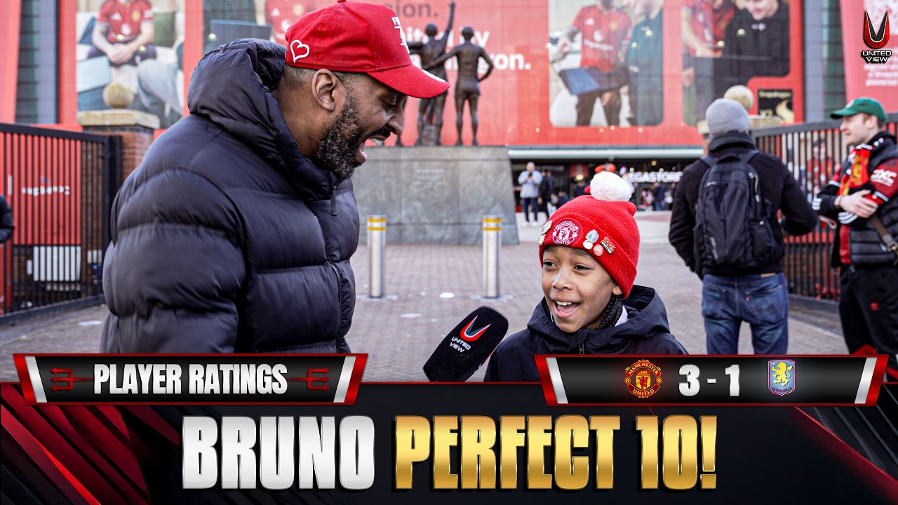 Give Carrick the Squad & The Job! | Man United 3-1 Aston Villa | Player Ratings