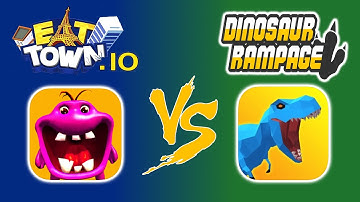 Dinosaur Rampage vs. Eat Town.io | Which Is The Better Game?