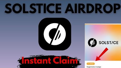 SOLSTICE AIRDROP | Solstice Solana Airdrop | Join Solstice Early Risers | Solstice Complete Guide 