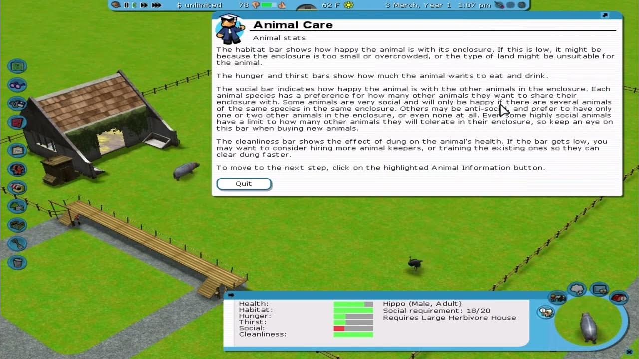 Rollercoaster Tycoon 3 Wild! - Zoo Rescue #05 - The Animals Need