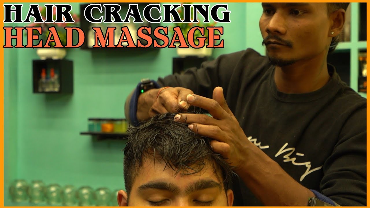 ASMR} Hair Cracking W. Head and Back Massage by Master Cracker💈 - YouTube