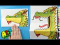 How to Draw a Lunar New Year Dragon Surprise Fold