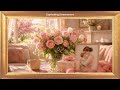 Mother's Day Home Aesthetic | 4K Gold Frame Spring Art | TV Screensaver | No Sound