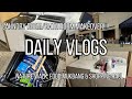 Daily vlogs laundry room makeover organizing and decorating