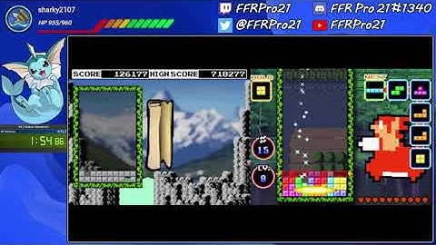 DS - Tetris DS - Mission Speedrun (Marathon) - 6:15.7