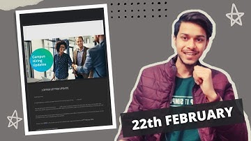 Offer Letter 22nd feb | Candidature update survey mail | elite wilp 2021,2022 | Onboarding updates