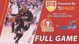 Singapore Slingers vs BTN CLS Knights Indonesia | FULL GAME | 2018-2019 ASEAN Basketball League