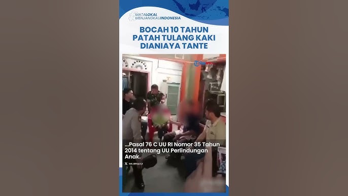 viral tante bocah 