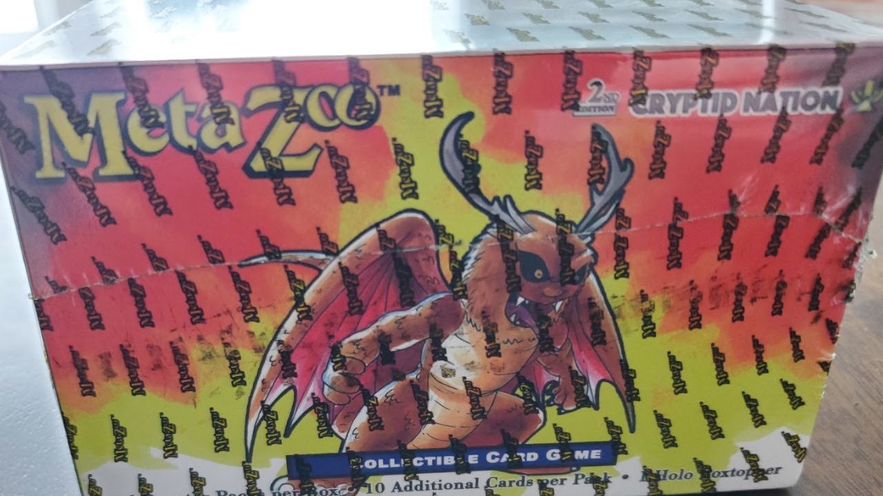 MetaZoo Cryptid Nation CN2 Booster Box Opening #7 Black Friday Rip!!