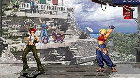 【TAS】Vanessa vs Blue Mary #kof2002