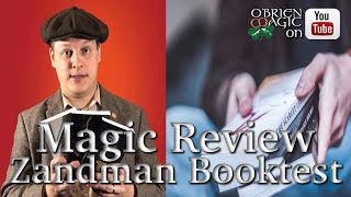 Josh Zandman | Magic review Artist Spotlight | Zandman Book Test