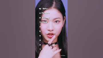Thumbnail of Top 10 best K-pop songs of 2023 #shorts