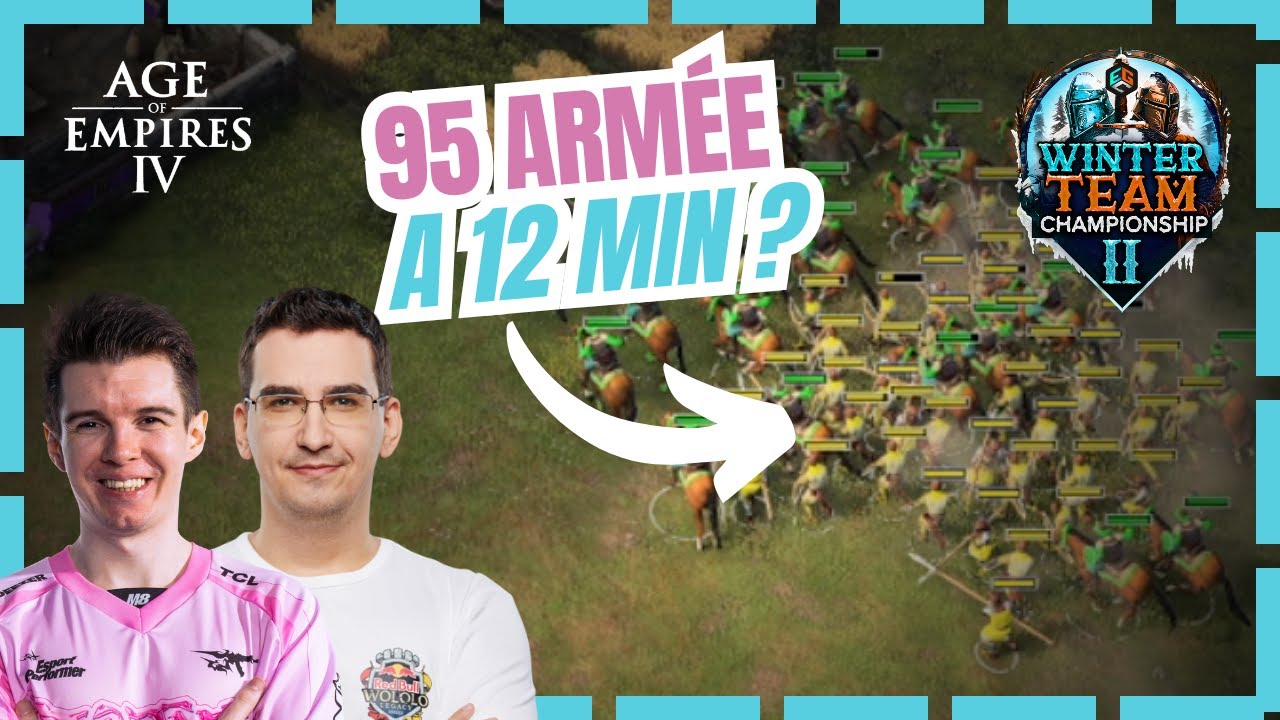 Une production d'armée gigantesque ! WTC2 1/4 finale : Tournoi 2v2 par 