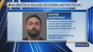 NY man arrested on Burglary, choking charges; police say