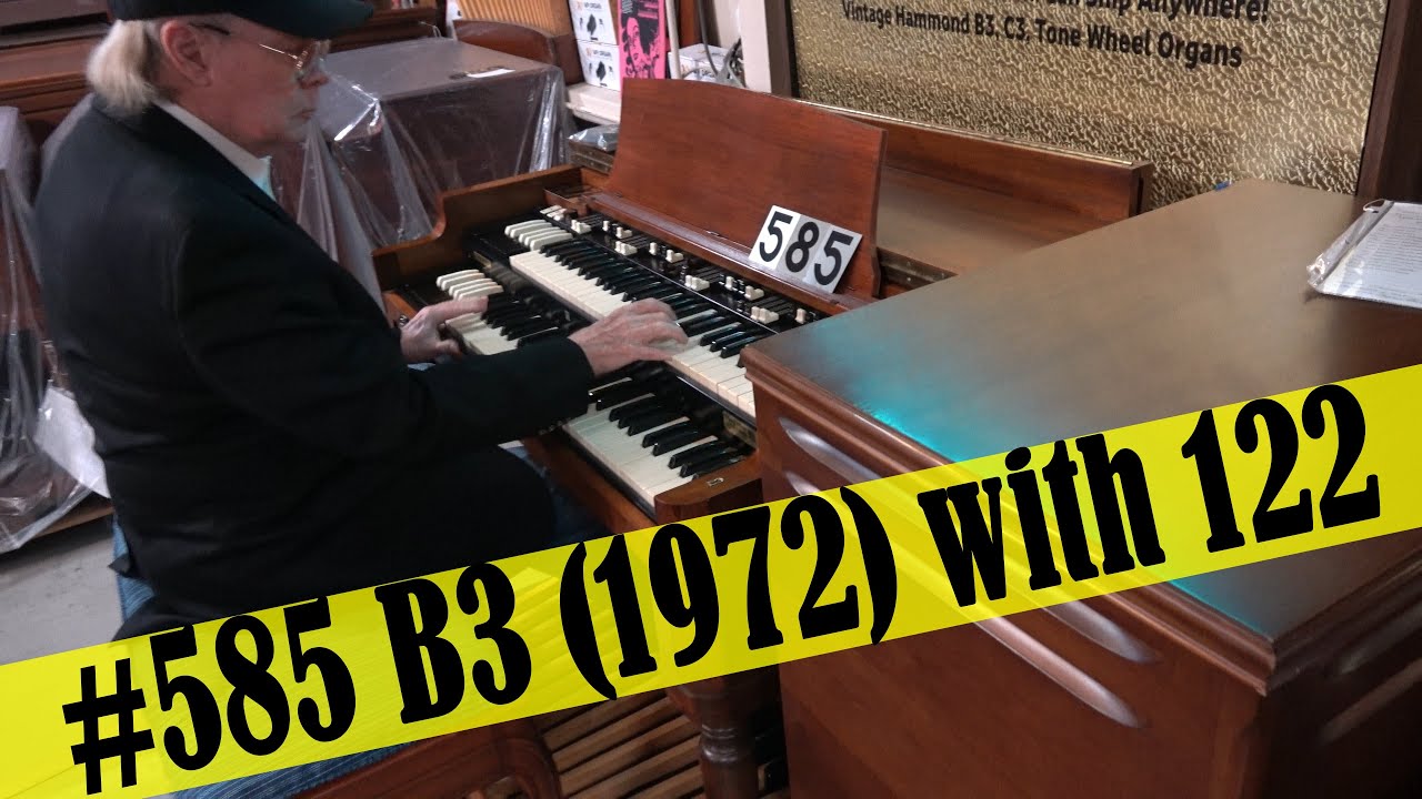 585 B3 w 122 (1972) Red Cap Generator! Sounds Bright and Powerful