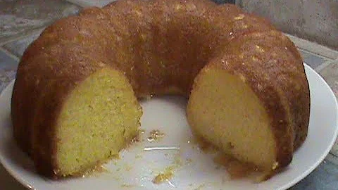 1960's Quick Lemon Supreme Cake Made With Apricot ...
