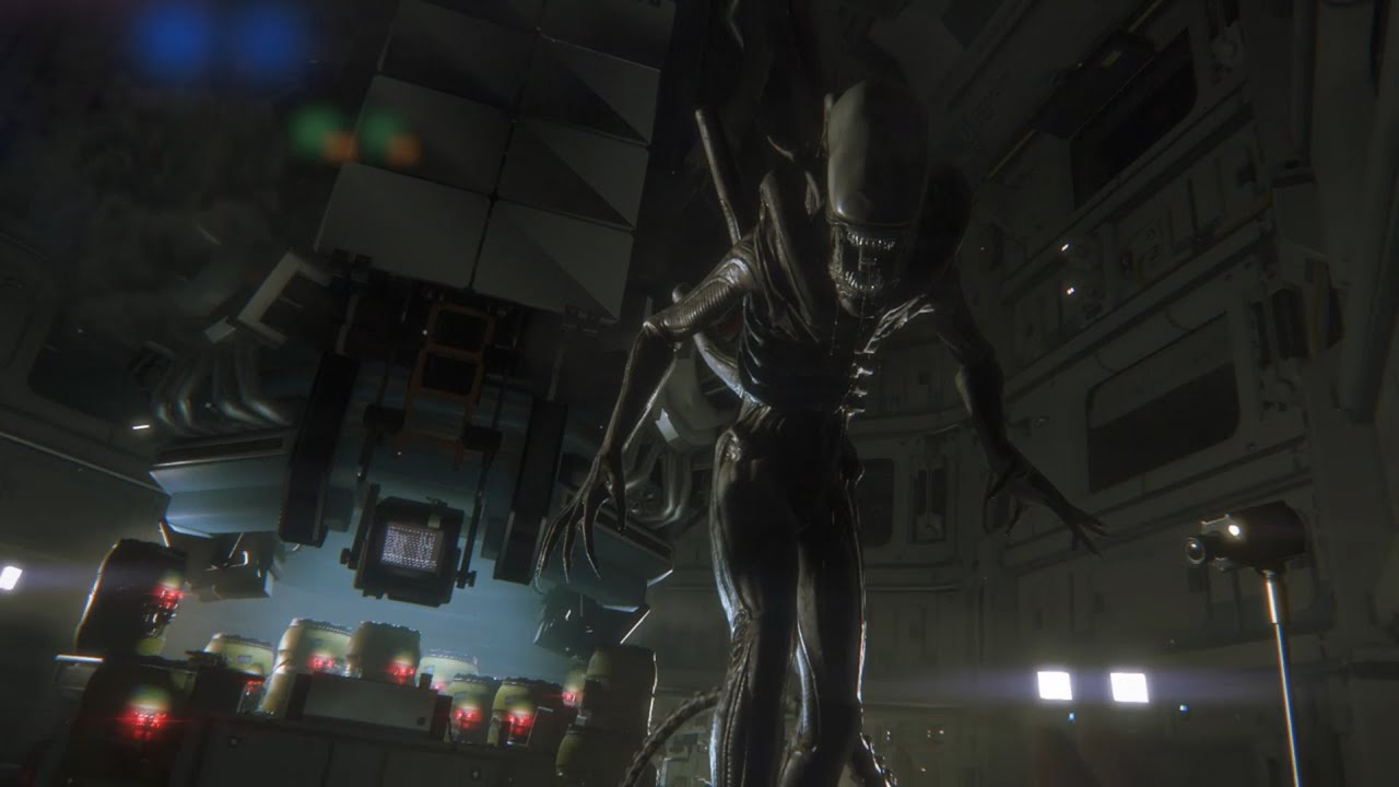 Alien Isolation encounter - YouTube