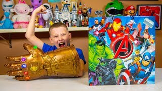 HUGE Avengers Superhero Blind Bags Surprise Toys for Kids | Kinder Playtime It's a Toy Party!