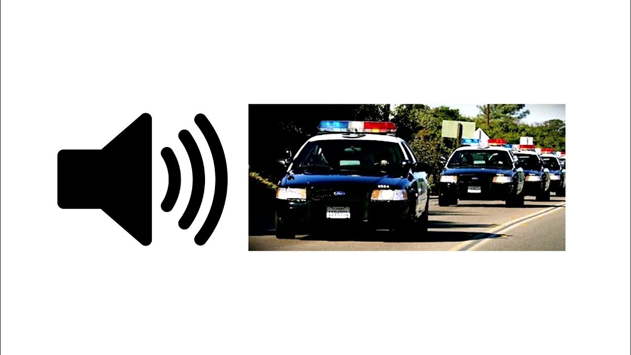 Police Siren (Distant) Sound Effect ProSounds YouTube