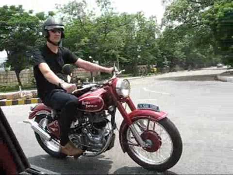 Royal Enfield Bullet 350cc custom build. New Delhi India