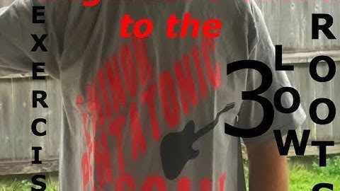 A Beginners Guide to the E Minor Pentatonic Scale Exercise 3 Low Roots