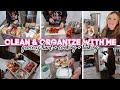 CLEAN &amp; ORGANIZE WITH ME // Grocery Haul + Baking + Cooking