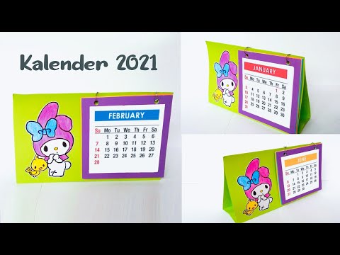 Video: 4 Cara Membuat Kalendar