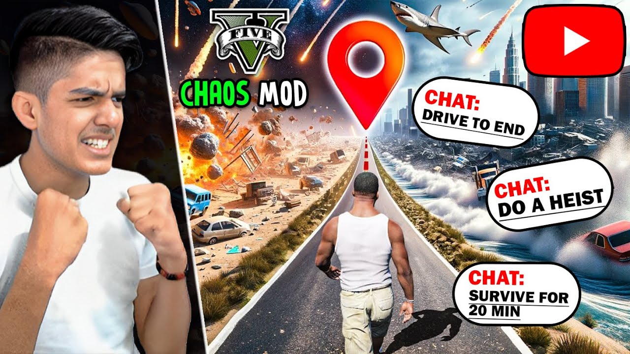 Playing GTA 5 CHAOS Mod But, Chat Will Control it 🧟‍♂️ - YouTube