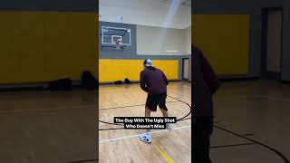 The Hooper With The Ugly Shot Who Doesn’t Miss‼️🏀😂  #shorts #short