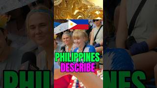 Foreigners on Filipino Culture #pinoy #pilipinas #shorts