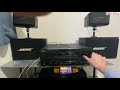 Test BOSE 501 và BOSE 201 của anh Hà Thiện Hà Nội ở Okayama/ Viết Phú JP
