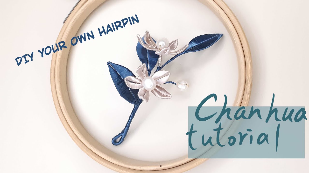 How to make your threadwrapping Chanhua Chinese hairpin