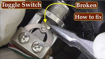 Idea on how to fix a broken toggle switch on Electric Guitar