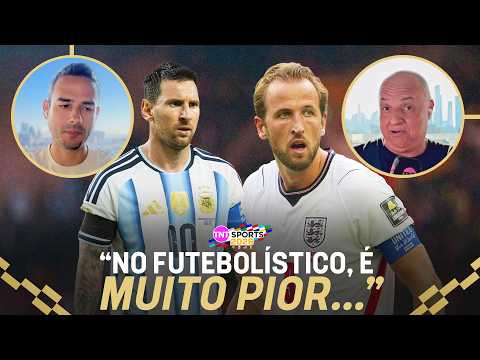 EXISTE UM "MUITO FAVORITO" ENTRE INGLATERRA E ARGENTINA? DISCUTIMOS