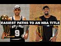 8 Teams With The EASIEST Path In Winning The NBA Championship Since 1984