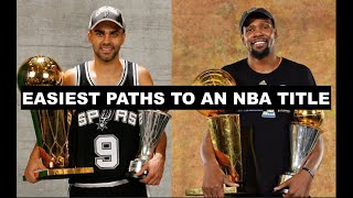 8 Teams With The EASIEST Path In Winning The NBA Championship Since 1984
